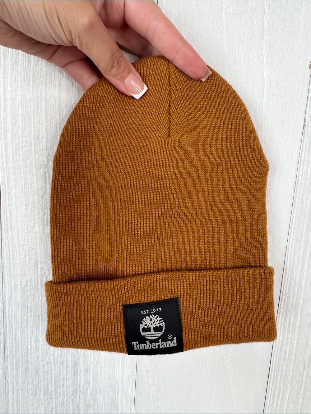 Timberland Men's Cap Beanie Wheat Knit Winter Hat OS